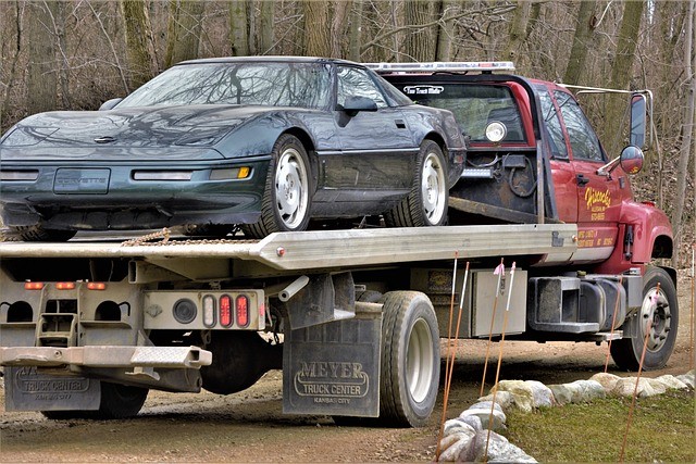 corvette broken needs repair on